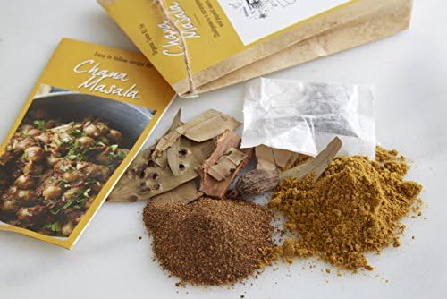 Indian Spice Kit for Chana Masala (Chickpeas) - Organic Curry Spice Blends by Masala Mama