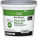 SimpleSet Pre-Mixed Thin-Set Mortar 1 QT