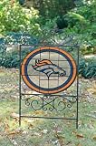 Denver Broncos Glass Yard Sign