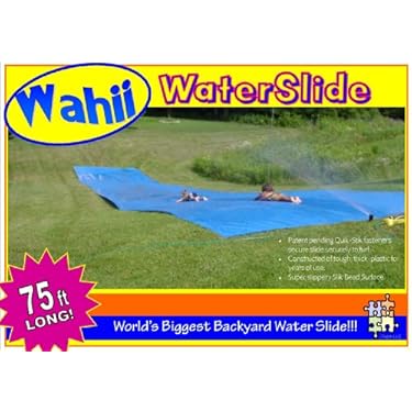 Wahii Waterslide 75 Worlds Largest Backyard Water Slide