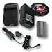 CANON BP-511 / BP-508 / BP-512 / BP-512 / BP-514 / BP-522 Equivalent Charger & Battery Combo for OEM CB-5L & Select Elura / Optura / Digital Rebel and Powershot Camera / Camcorders ***Includes Mouse Pad***