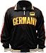 International World Cup Track Jackets -- Germany Soccer Jacket (Black)