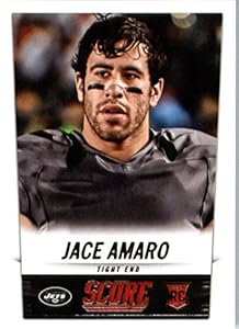 2014 Score ENCASED Football Card #372 Jace Amaro - New York Jets NFL Rookie Card