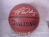 Dwyane Wade Hand Signed Autographed Miami Heat Full Size Spalding NBA Basketb...