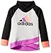 adidas Girls' Little Heather Push Up Pullover