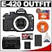 Olympus Evolt E-420 Digital SLR Camera + 4GB CompactFlash (CF) Card + BLS-1 Battery + Cameta Bonus Accessory Kit