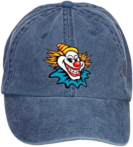Osmebse Fun Circus Clown Baseball Washed Cap