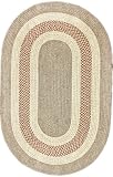 Rugs USA Outdoor Braided 5 x 8 Oval rust Area Rug Rugs USA Outdoor Braided 5 x 8 Oval rust Area Rug