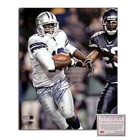 Buy Terrence Cooper Autographed Hand Signed Dallas Cowboys 8x10 Photograph White Jersey