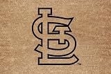 MLB St. Louis Cardinals Flocked Door Mat
