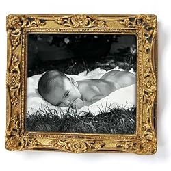 Gold Magnet Frame for Personal Photographs (2-3/4" x 2-1/2") - comes with pop-out easel