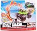 Hot Wheels Monster Jam Blaze Crash  Action Set