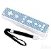 Video Games : Eforcity Controller Sticker w/ Wrist Strap for Nintendo Wii, Blue Honeycomb