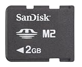 Sandisk Memory Stick Micro 2GB (2048 MB) Speicherkarte (Retailverpackung)