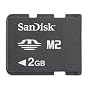 Sandisk Memory Stick Micro 2GB (2048 MB) Speicherkarte (Retailverpackung)