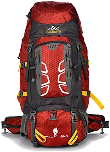 55L Camping Travel Waterproof Backpack Outdoor Hiking Daypacks Climbing Cycling Mountaineering Bag