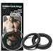 KinkLab Rubber Cock Rings, 3-Pack