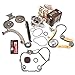 Evergreen TKTCS10422CWP Compatible With 01-10 Chevrolet Oldsmobile Pontiac Saturn GM 2.0 2.2 2.4 DOHC Ecotec Engine Timing Chain Kit Balance Shaft Water Pump Timing Cover Gasket