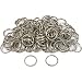 100 Steel Split Rings Key Chain Connector Parts 20mm
