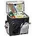 Koolatron 26-Quart Soft-Sided Electric Travel Cooler, Black
