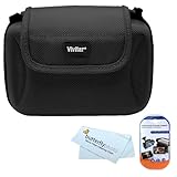 Vivitar Deluxe Compact Hard Shell Camcorder Bag / Case For Sony HDR-HC9, HD ....