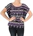 Romeo & Juliet Couture Multi Knitted Sweater in Purple, Small Romeo & Juliet Couture Multi Knitted Sweater in Purple, Small