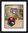 Washington Nationals MLB Framed 8x10 Photograph Team Logo and Baseball Cap Collage