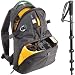 Kata-Manfrotto KT DR-465-BGMP Digital Rucksack Promotional Bundle with Free Manfrotto 790B Modo Monopod (Black with Green Accents)