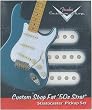 Fender Fat '50s Stratocaster Custom Shop Pickups, 3 Set - White