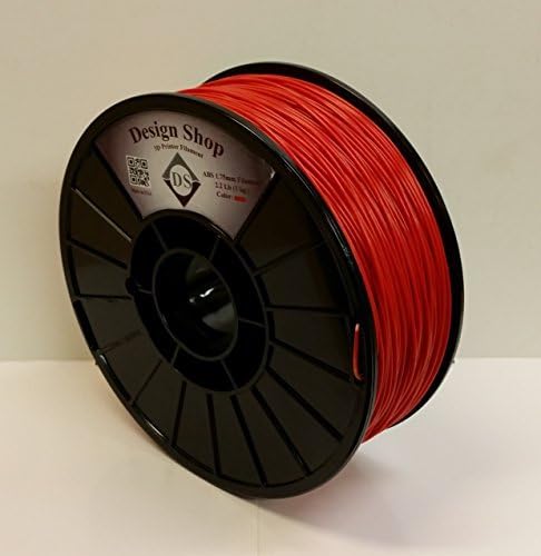 3D printer Filament 1.75 ABS Red 1kg 2.2lb 100% USA