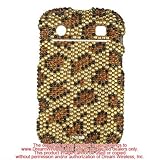 Rhinestones Protector Case for BlackBerry Bold 9900 9930, Gold Leopard Prin ....