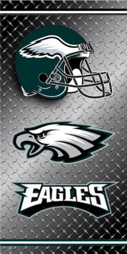 24 Philadelphia Eagles Beach Towels 30 X 60 Fiber Reactive Wholesale