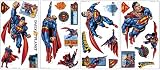  : Superman - Peel & Stick - 24 Large Super Man Wall Appliques