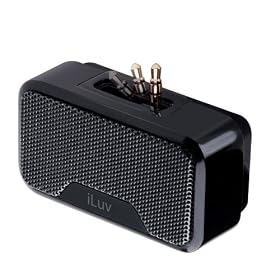 iLuv i209 Mini Portable Amplified Stereo Speakers for iPod Shuffle 2G by iLuv