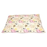 【リバーシブル】お昼寝布団カバー　【2重ガーゼ生地　パイル生地】 (掛布団カバー, 猫（オレンジ）)