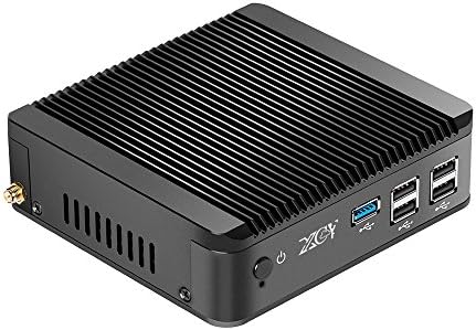 XCY Mini PC Computer Intel Celeron N2920 Qual Core Wifi USB3.0 HDMI +VGA Desktop(Barebones wifi, N2920)