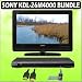 Sony Bravia M-Series KDL-26M4000 26-inch 720P LCD HDTV + Sony DVD Player w/ Accessory Kit