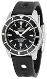 Breitling Mens A1732024/B868 SuperOcean Heritage Black Dial Watch