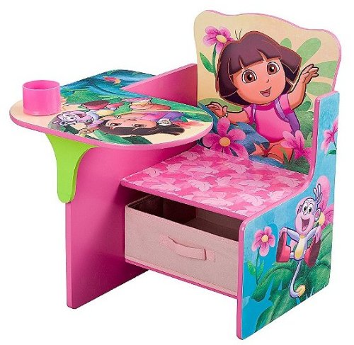 Delta Dora the Explorer Desk & Chair with Storage Bin
