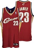 LeBron James adidas NBA Maroon Authentic Cleveland Cavaliers Jersey - 40