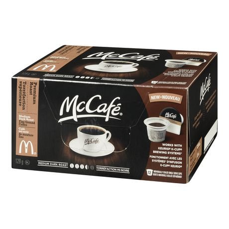 Mcdonalds McCafe Premium Medium Roast Coffee K-Cup Packs - Keurig