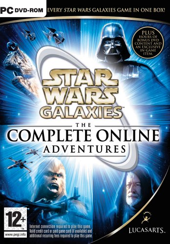 Childrens Toyshop  Video Games : Star Wars Galaxies: The Complete Online Adventures (PC CD)