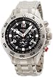 Nautica Men's Metal N19508G Silver Stainless-Steel Quartz Watch with Black Dial