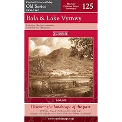 Bala and Lake Vyrnwy 125 (Cassini Historical Map, Old Se) by 