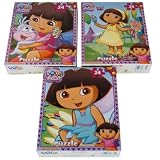 Dora the Explorer 24-Piece Jigsaw Puzzle, Styles Vary