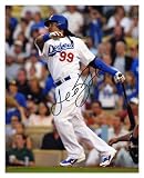 Manny Ramirez Los Angeles Dodgers - Batting - Autographed 8x10 Photograph