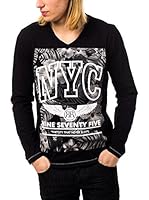 Rivaldi Camiseta Manga Larga (Negro)