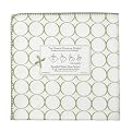 SwaddleDesigns Ultimate Receiving Blanket - Sage Mod Circles