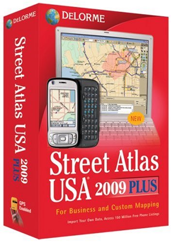 DeLorme Street Atlas USA Plus 2009
