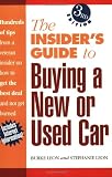 Insider's Guide to Buying a New or Used Car